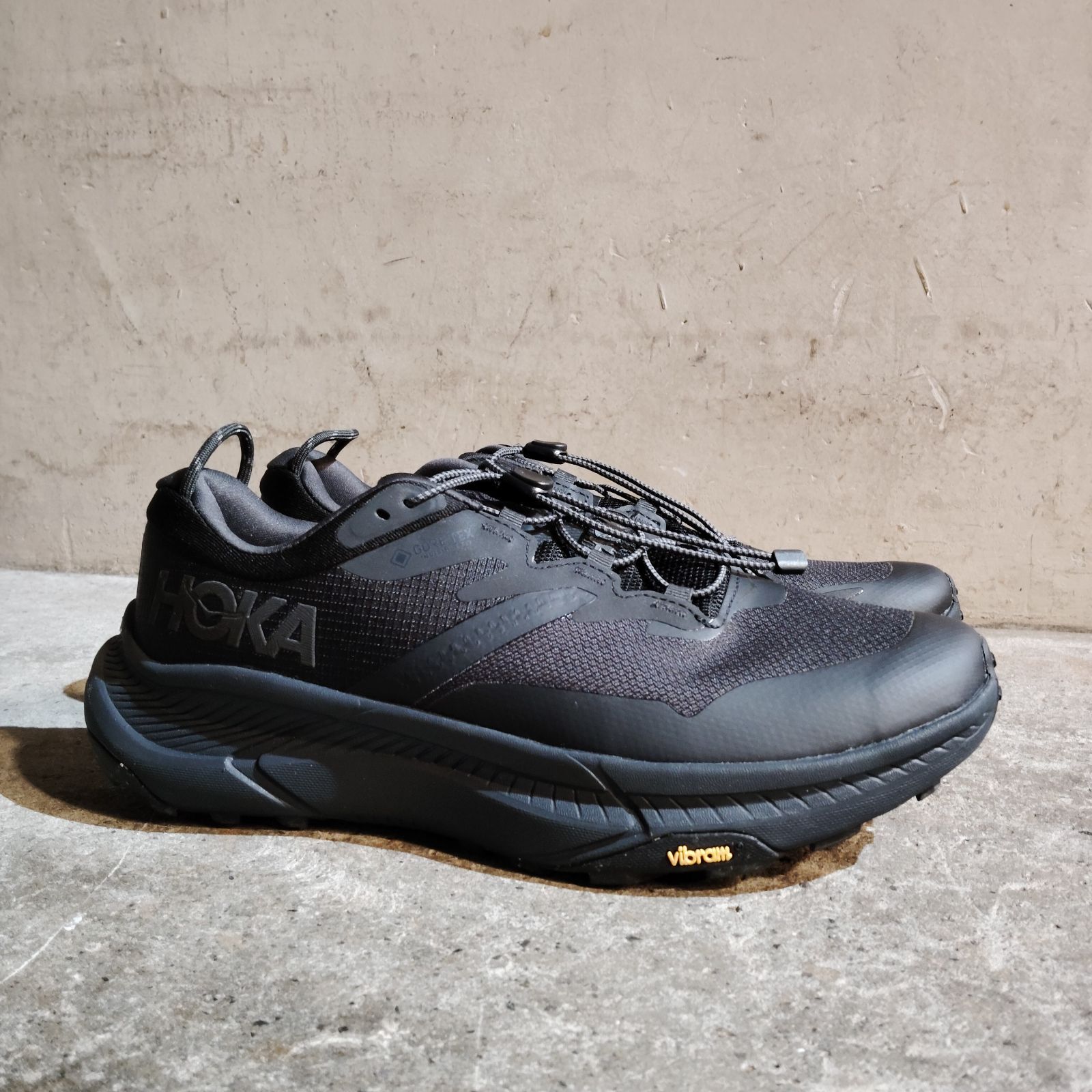 HOKA TRANSPORT GTX WIDE BLACK 28.5cm ホカ トランスポート GORE-TEX 