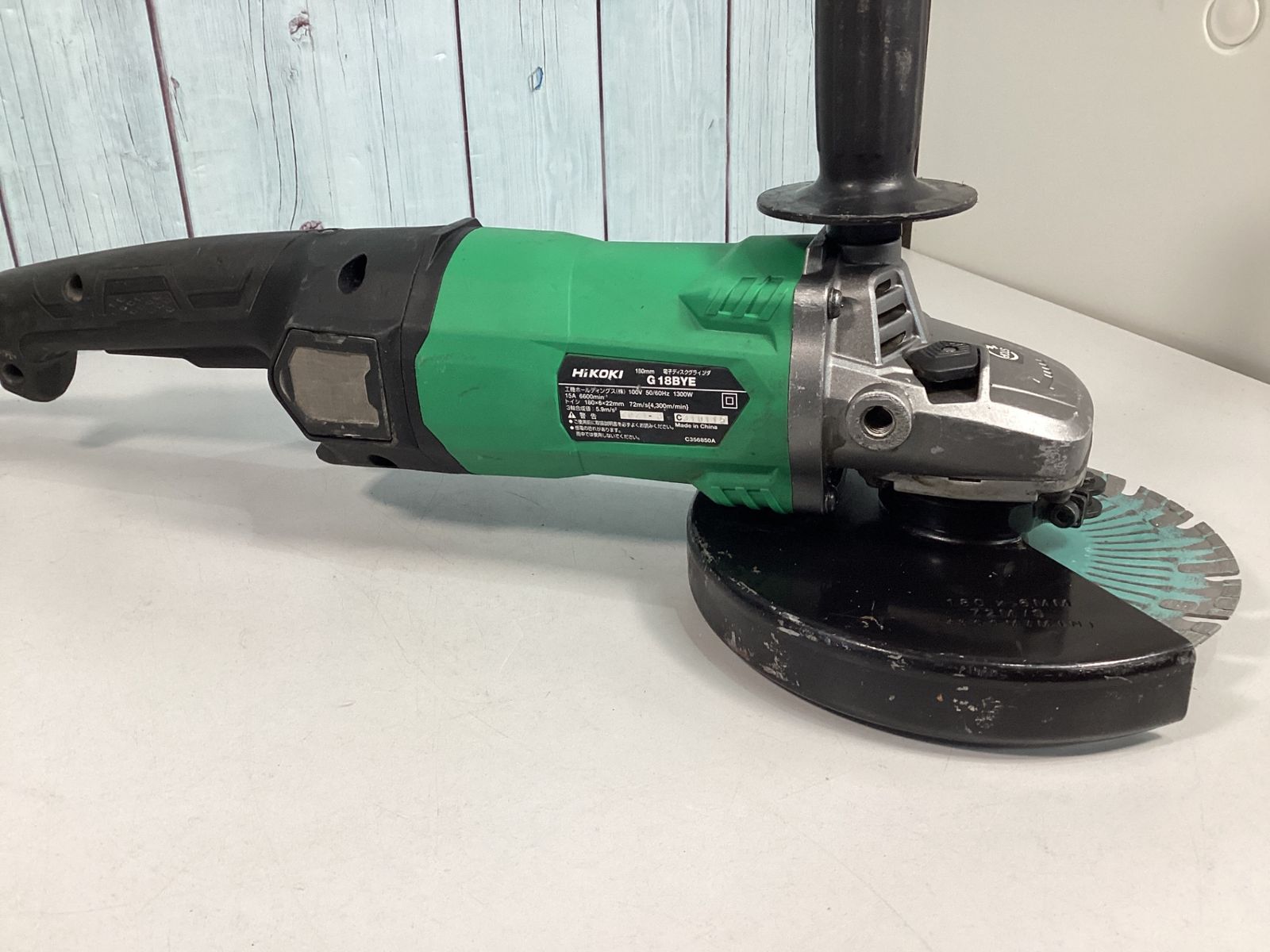 中古】◇HiKOKI 180mm電子ディスクグラインダ G18BYE - メルカリ