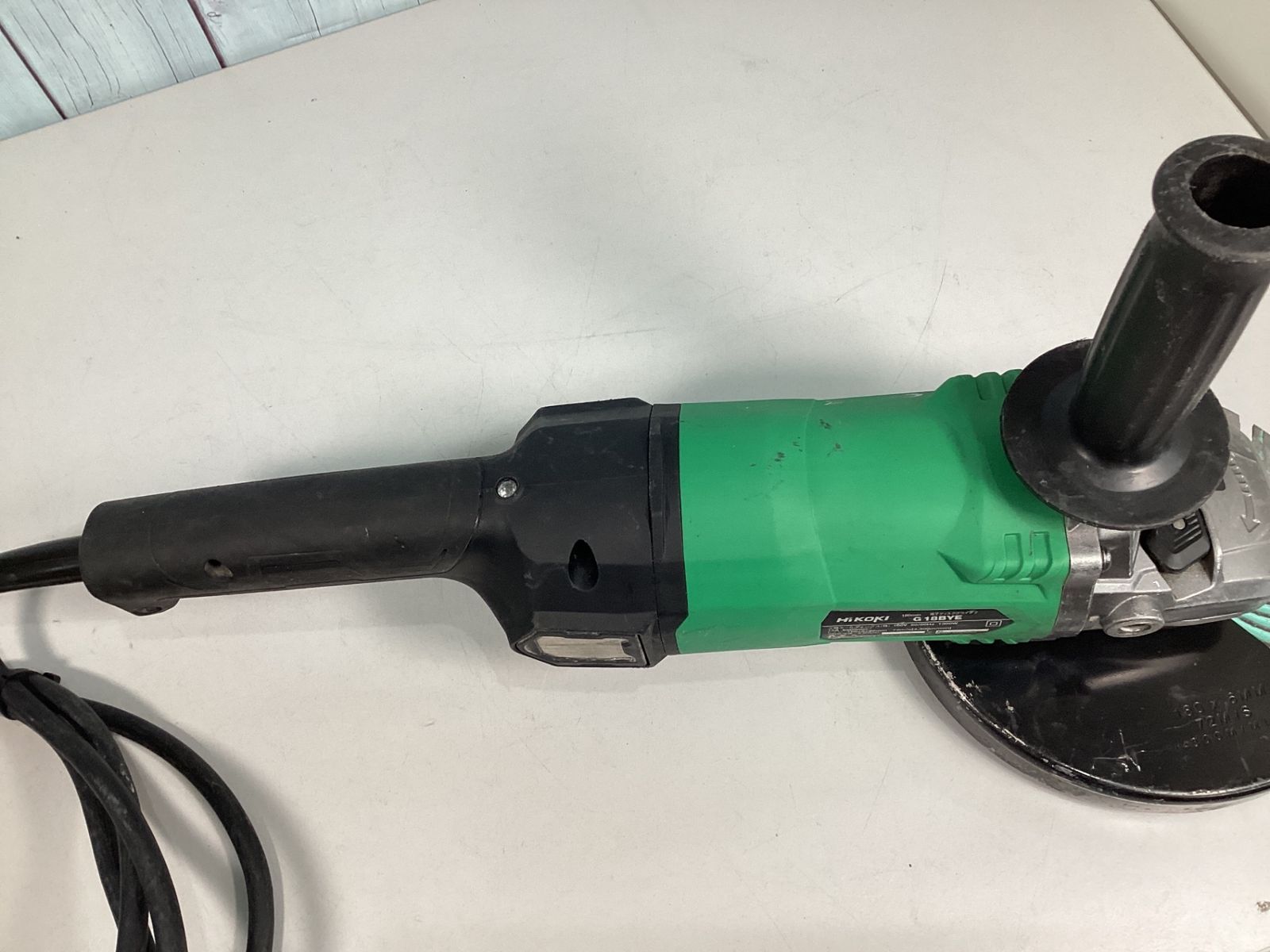 中古】◇HiKOKI 180mm電子ディスクグラインダ G18BYE - メルカリ