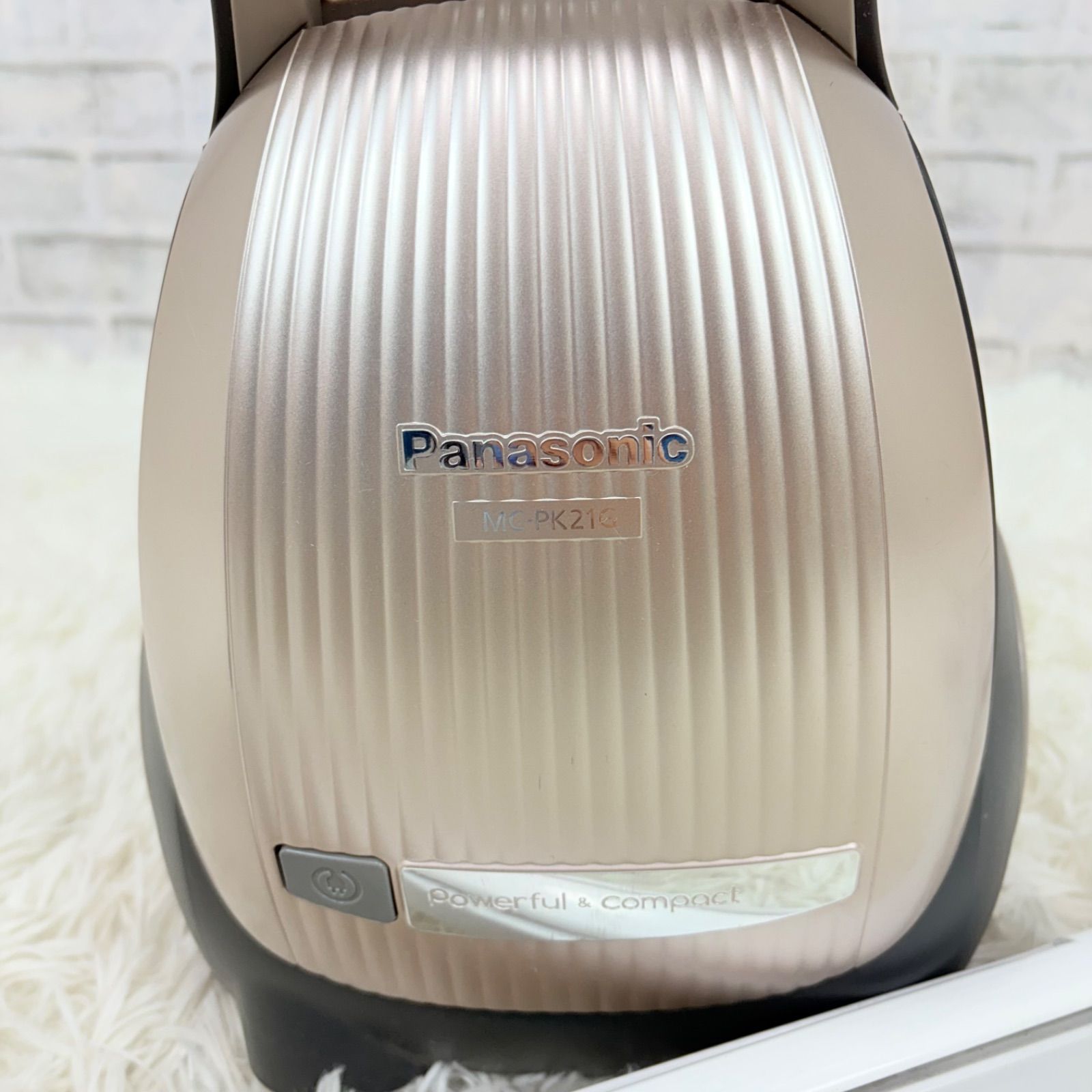 紙パック式掃除機 PJシリーズ シャンパンゴールド MC-PJ21G-N [紙 