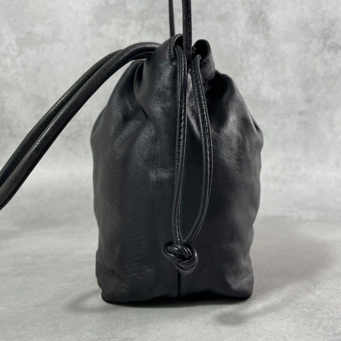 LOEWE ロエベ アナグラム ナッパレザー 2way ショルダーバッグ 巾着