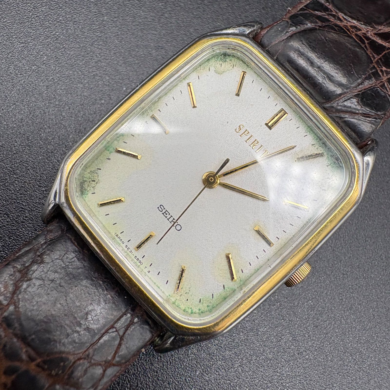 SEIKO SPIRIT 腕時計 セイコー メンズ 5E31-5B50 - メルカリ