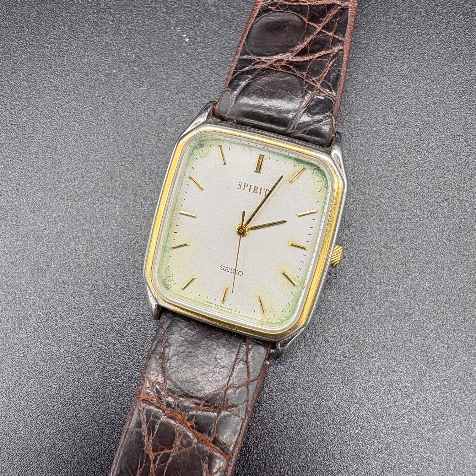 SEIKO SPIRIT 腕時計 セイコー メンズ 5E31-5B50 - メルカリ