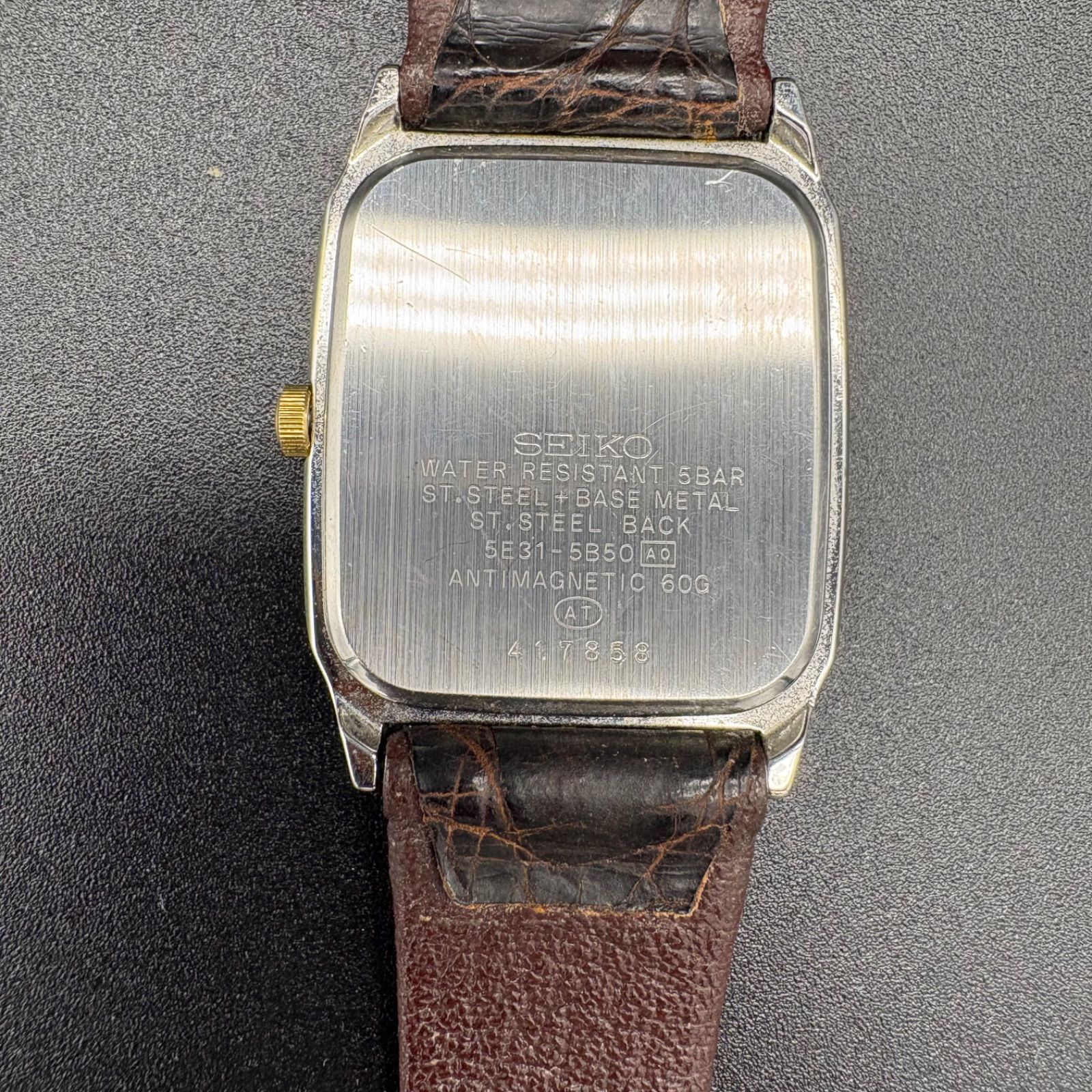 SEIKO SPIRIT 腕時計 セイコー メンズ 5E31-5B50 - メルカリ