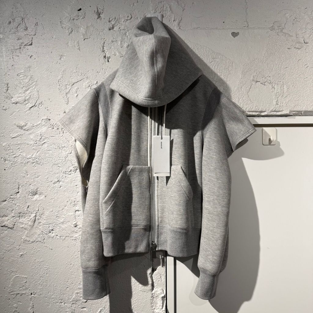 sacai サカイ 26SS Sponge Sweat Hoodie パーカー スウェット 26-08345