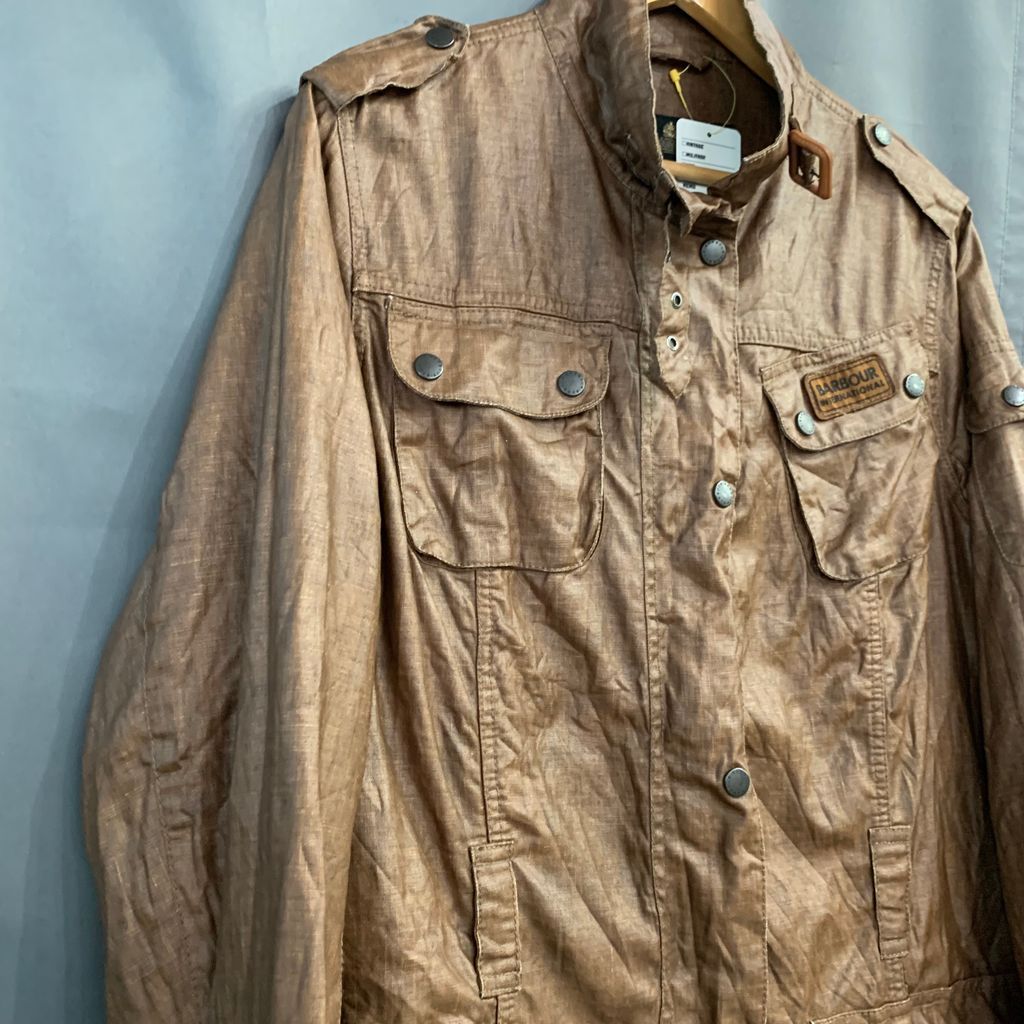 Barbour バブアー INRERNATIONAL インターナショナル JKT LINEN リネン
