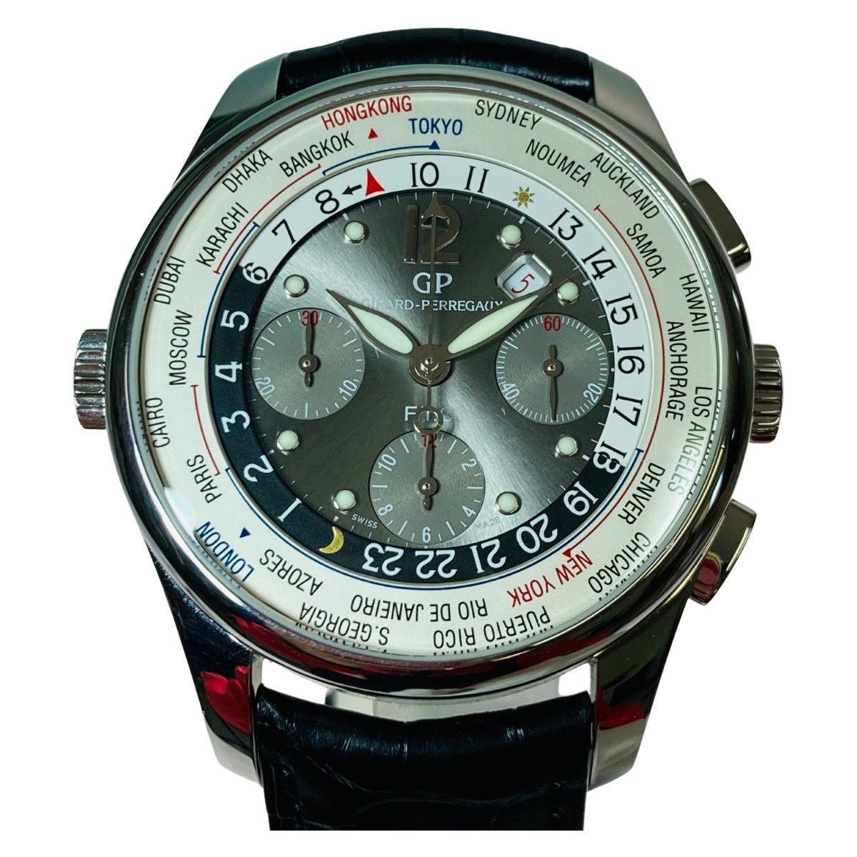 GIRARD PERREGAUX ジラールペルゴ WW.TC フィナンシャル クロノグラフ 