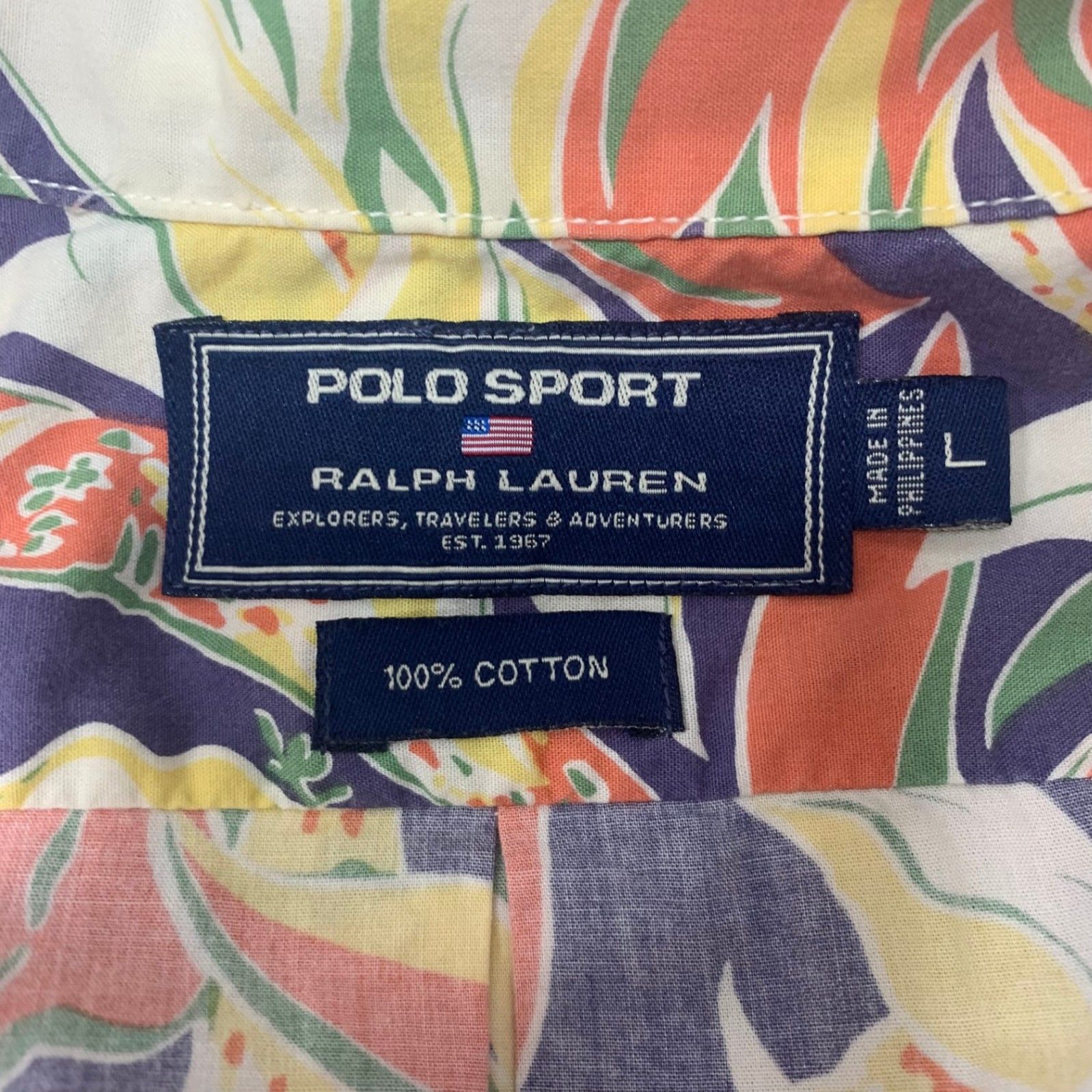 ラルフローレン RALPH LAUREN ポロスポーツ POLO SPORT アロハシャツ
