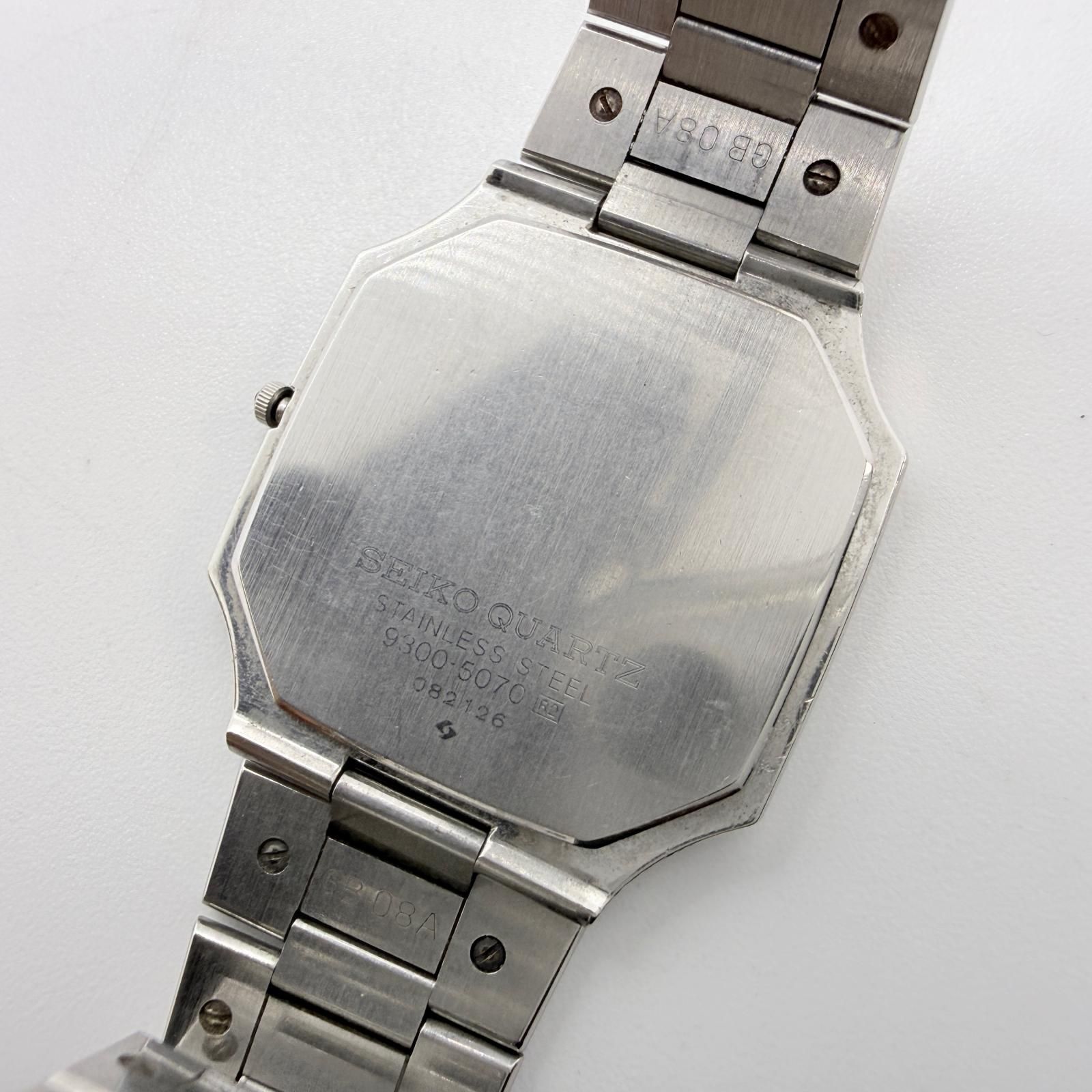 SEIKO セイコー クレドール 9300-5070 ホワイト QZ レディース 腕時計 