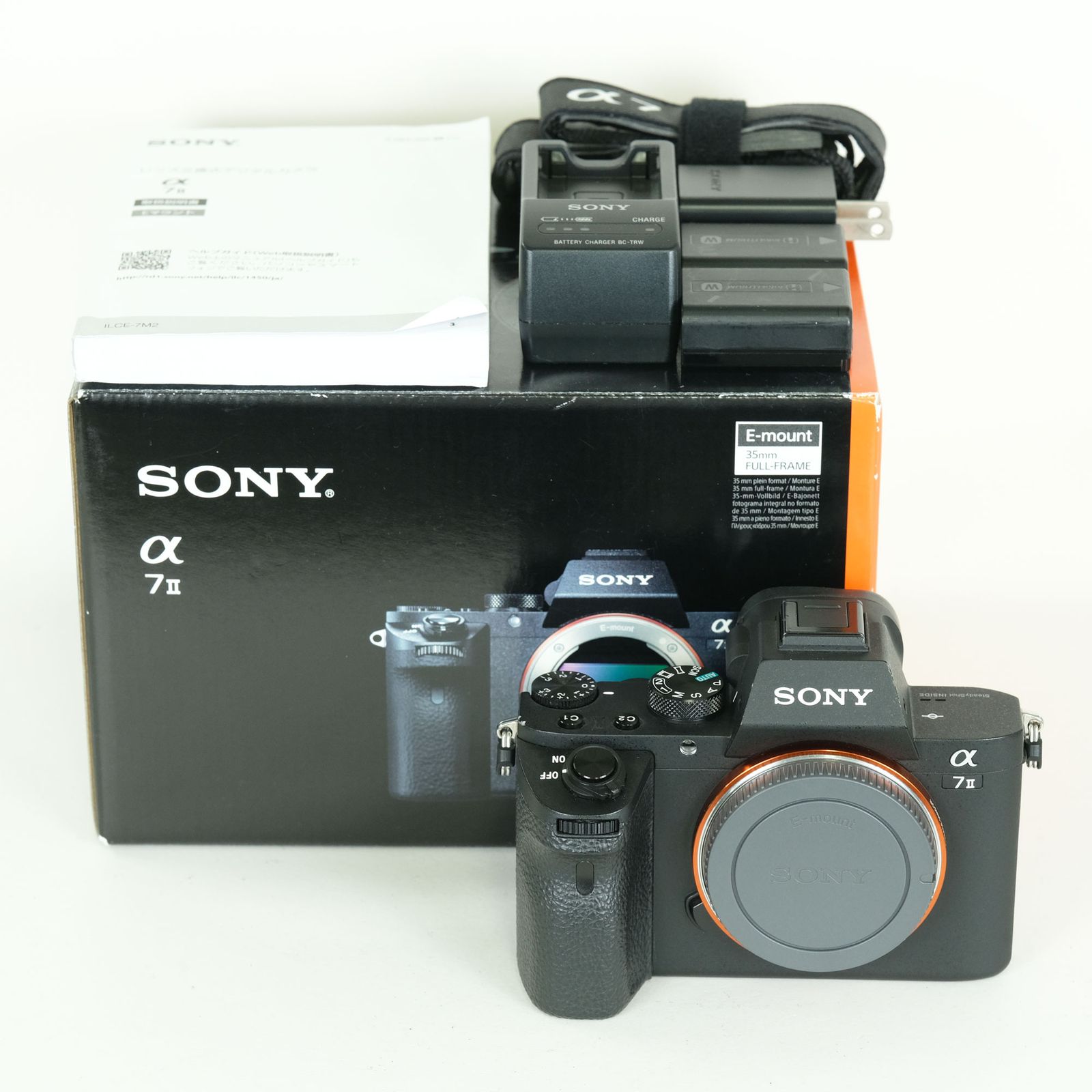 良品 | シャッター数4,782回｜バッテリー2個付] SONY α7 II（ILCE-7M2 