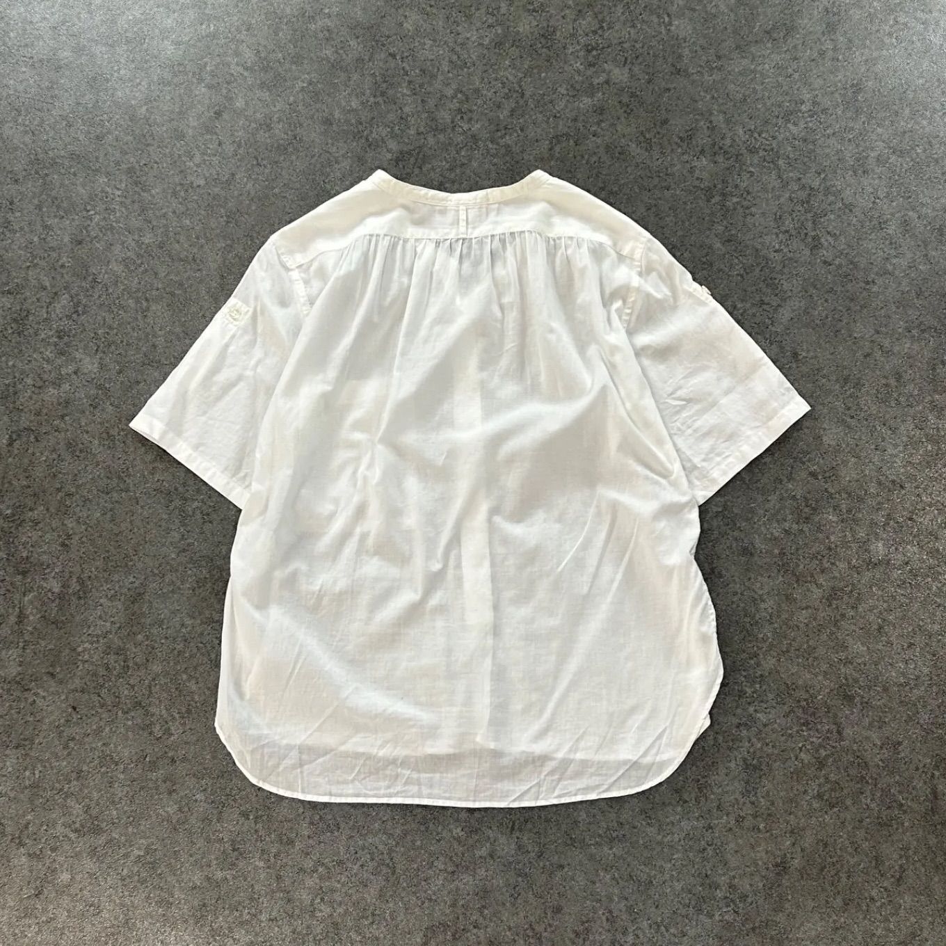 日本製 MHL. MARGARET HOWELL マーガレットハウエル 半袖 スキッパー