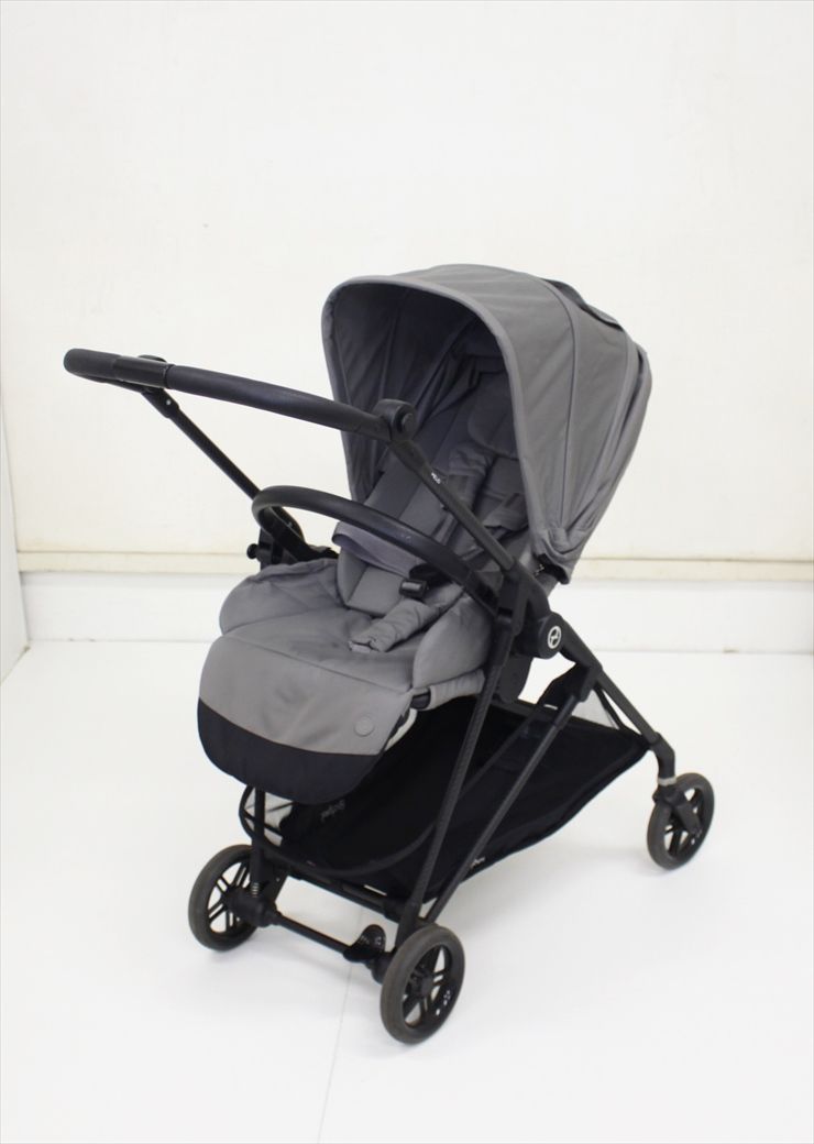 メリオ カーボン cybex MELIO CARBON ソーホーグレー 両対面ベビーカー 