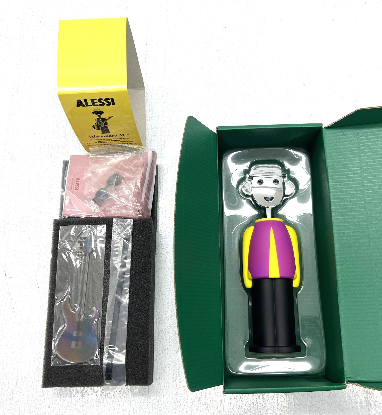 [盛岡68-0064] ALESSI アレッシ ワインオープナー アレッサンドロ M Rock AM23 17【未使用/60】 - メルカリ