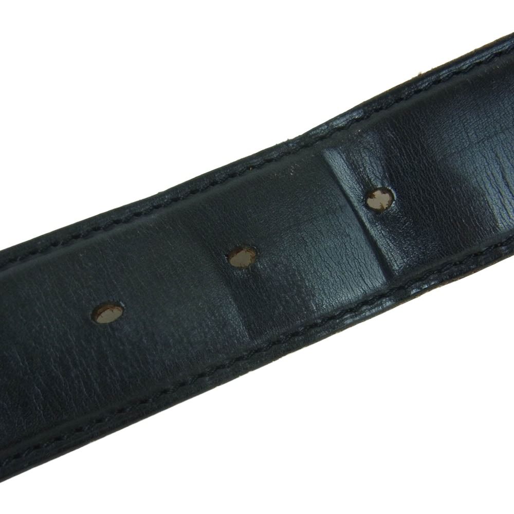 マンソウ 万双 シモーネ スムース レザー バックル スクウェア