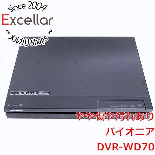bn:9] Pioneer HDD/DVDレコーダー DVR-WD70 リモコンなし 本体いたみ 