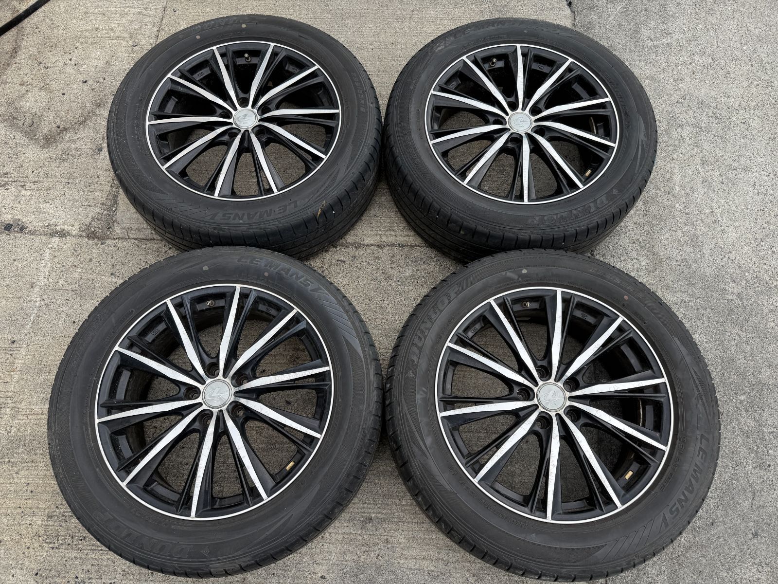 エクストレイル NT32 アルミホイール 4本セット weds LEONIS WX 235 