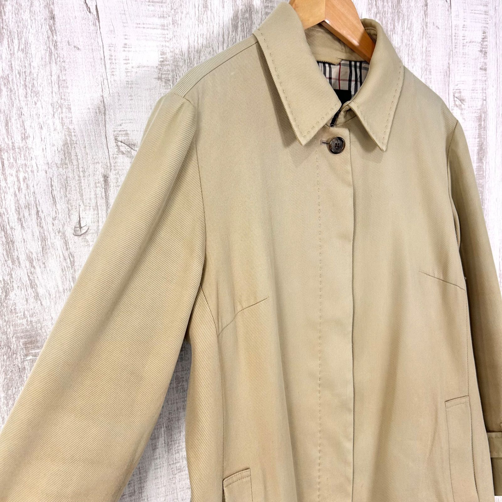 BURBERRY LONDON バーバリーロンドン ノバチェック ステンカラーコート