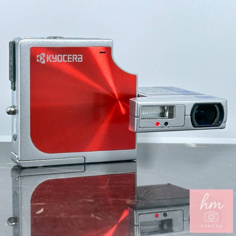 京セラ】美品 Finecam FINECAM SL300R オレンジ カメラ KYOCERA