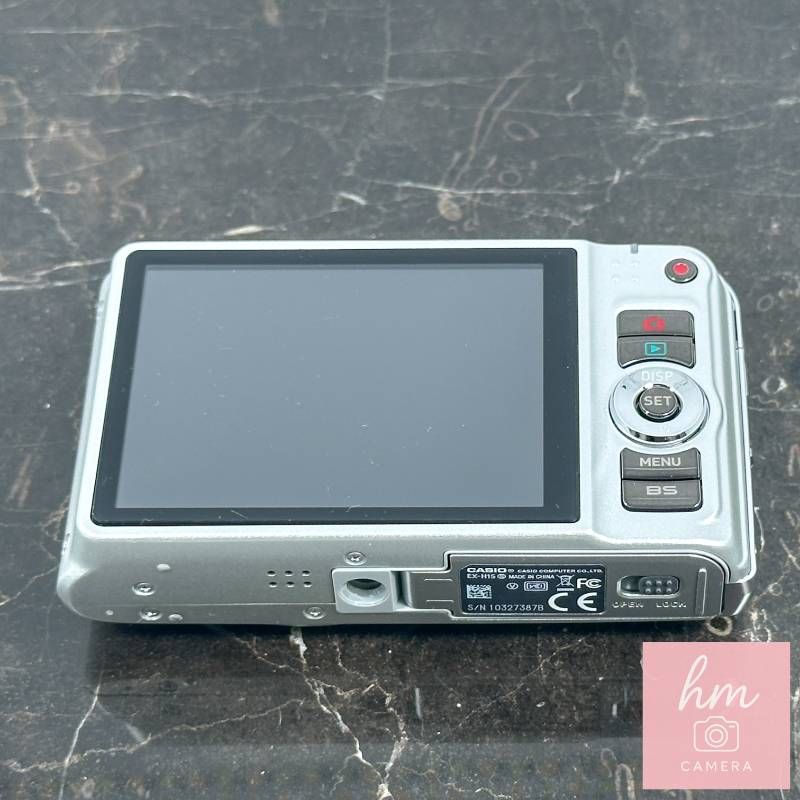 【美品】CASIO EXILIM EX-H15 デジカメ シルバー CASIO カメラ エクシリム EX-H15 シルバー コンデジ 動作品 CASIO