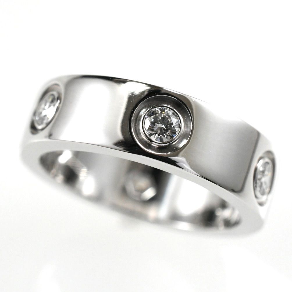 カルティエ ラブリング k18wg au750 56/16号 LOVE（Cartier