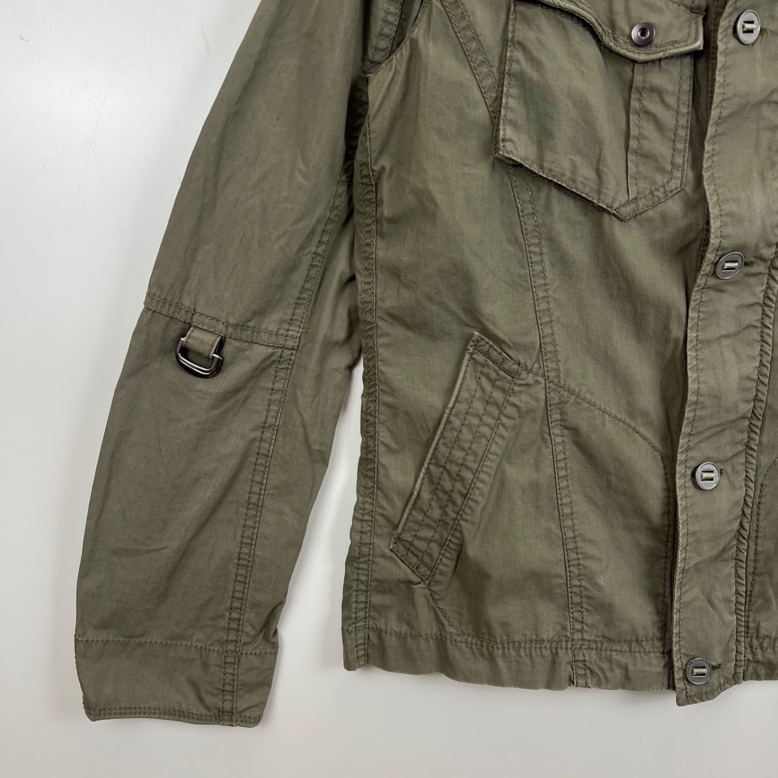 NICOLE CLUB FOR MEN 00s y2k archive military shirts jacket 48 