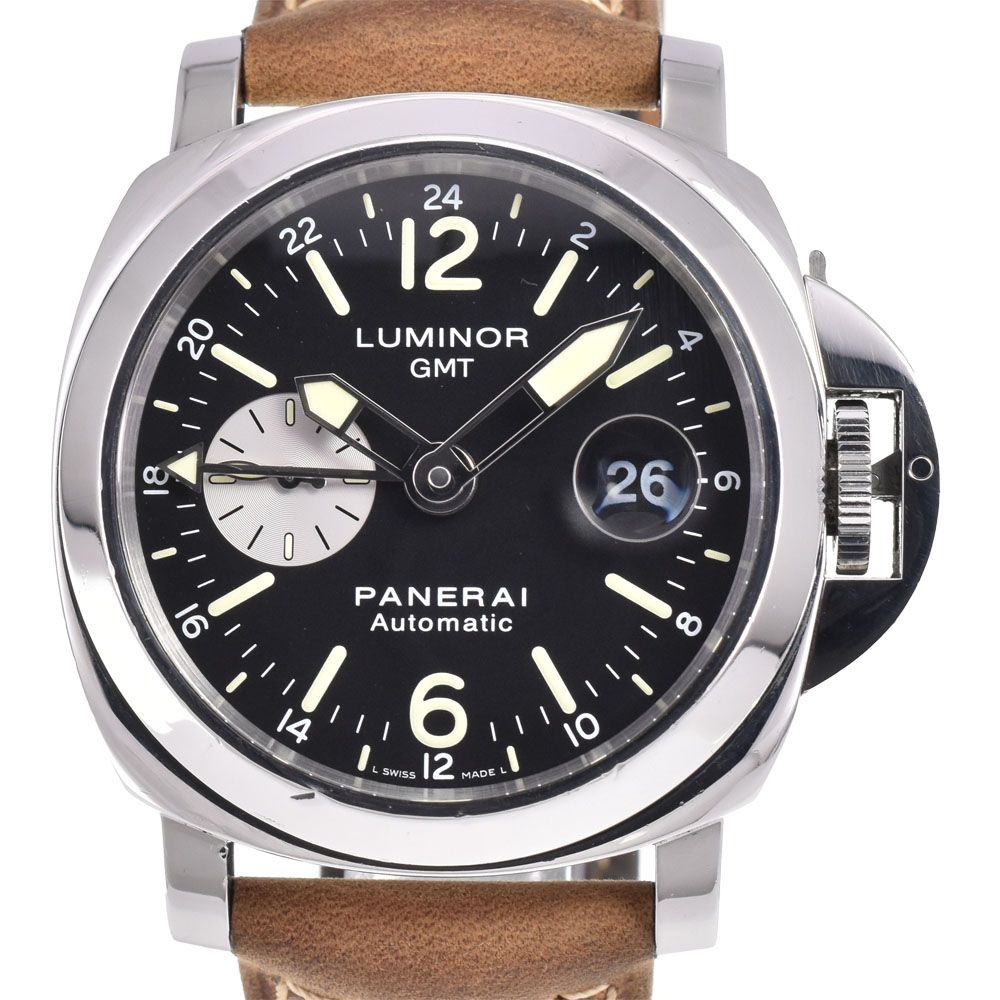 パネライ PANERAI PAM00088 ルミノール GMT アッチャイオ 自動巻き パネライ PANERAI PAM00088 ルミノール GMT アッチャイオ 自動巻き