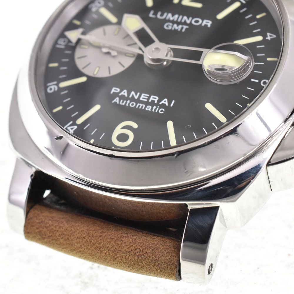 パネライ PANERAI PAM00088 ルミノール GMT アッチャイオ 自動巻き