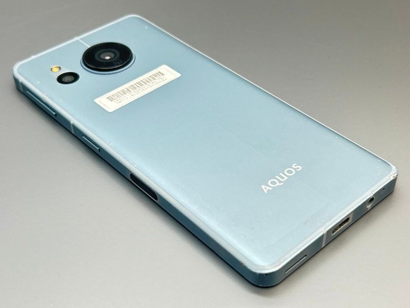 中古】SHG10 AQUOS sense7【訳あり 利用制限】 SIMフリー ブルー au 