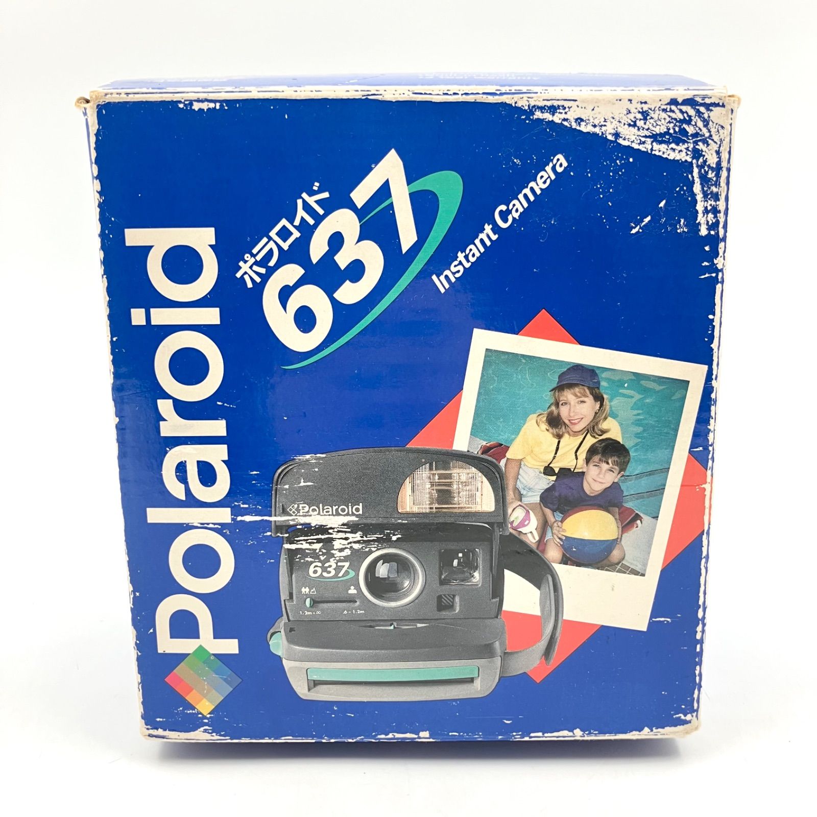 動作未確の為ジャンク品】Polaroid 637 ポラロイドカメラ インスタント