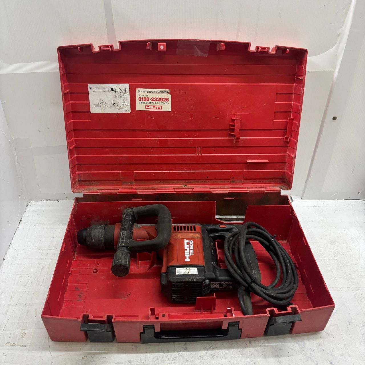 送料無料h13539 HILTI 電動ハンマードリル TE505 工具 電動工具 大工 