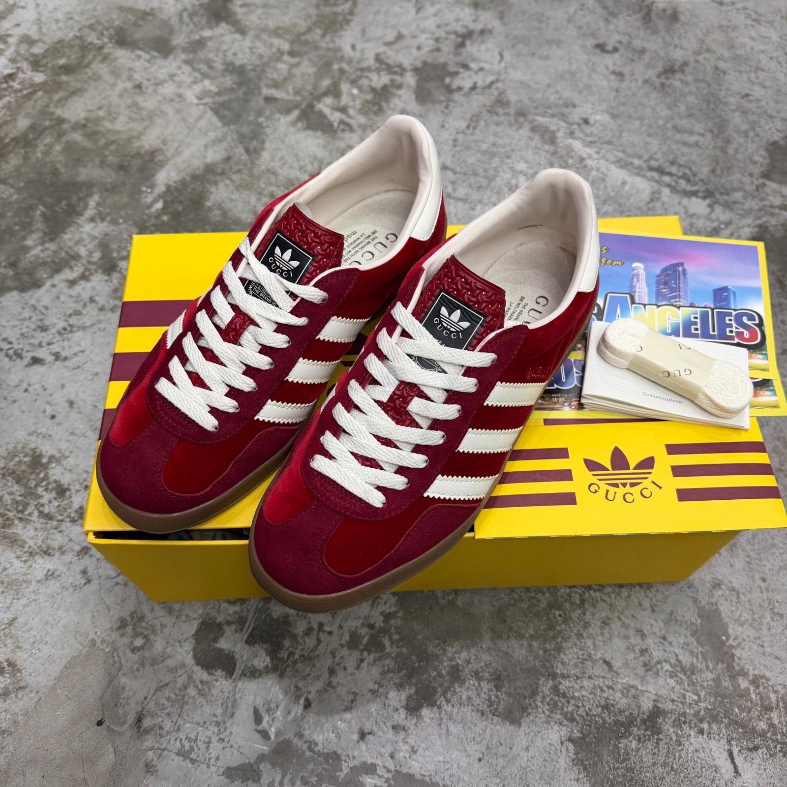 GUCCI × adidas GAZELLE ガゼル スニーカー グッチ × アディダス 