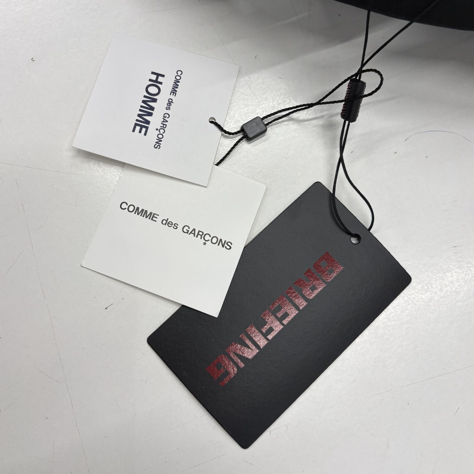 COMME DES GARCONS HOMME BRIEFING ナイロンショルダーバッグ ブラック 