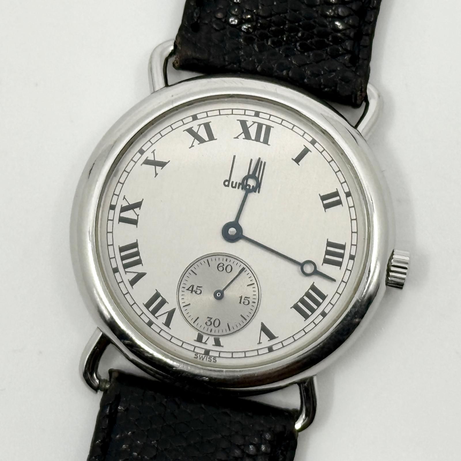 Dunhill ダンヒル センテナリー 111 14297 LTMV シルバー 手巻き 