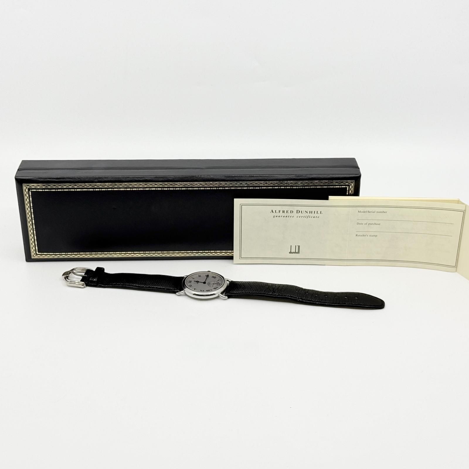 Dunhill ダンヒル センテナリー 111 14297 LTMV シルバー 手巻き