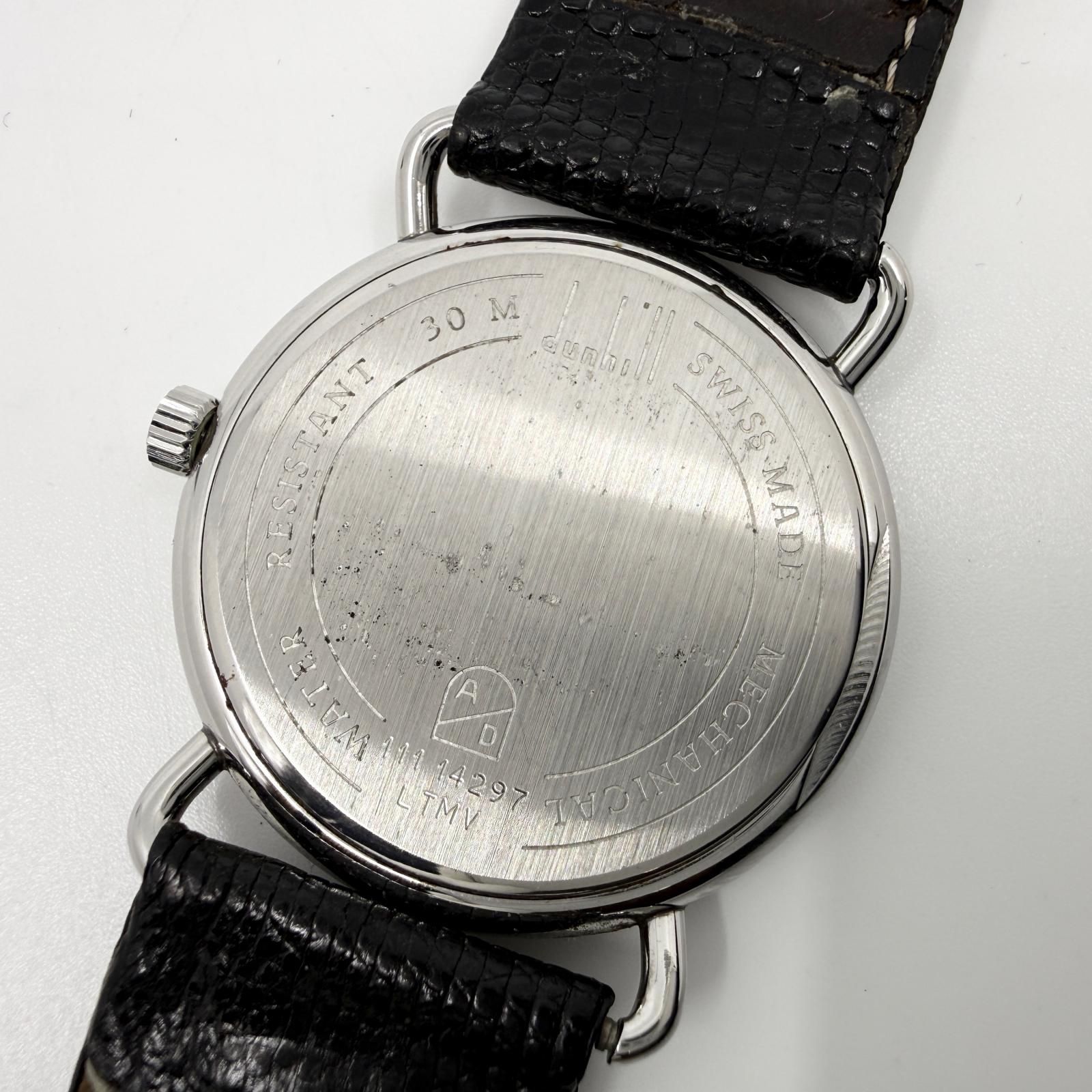 Dunhill ダンヒル センテナリー 111 14297 LTMV シルバー 手巻き 