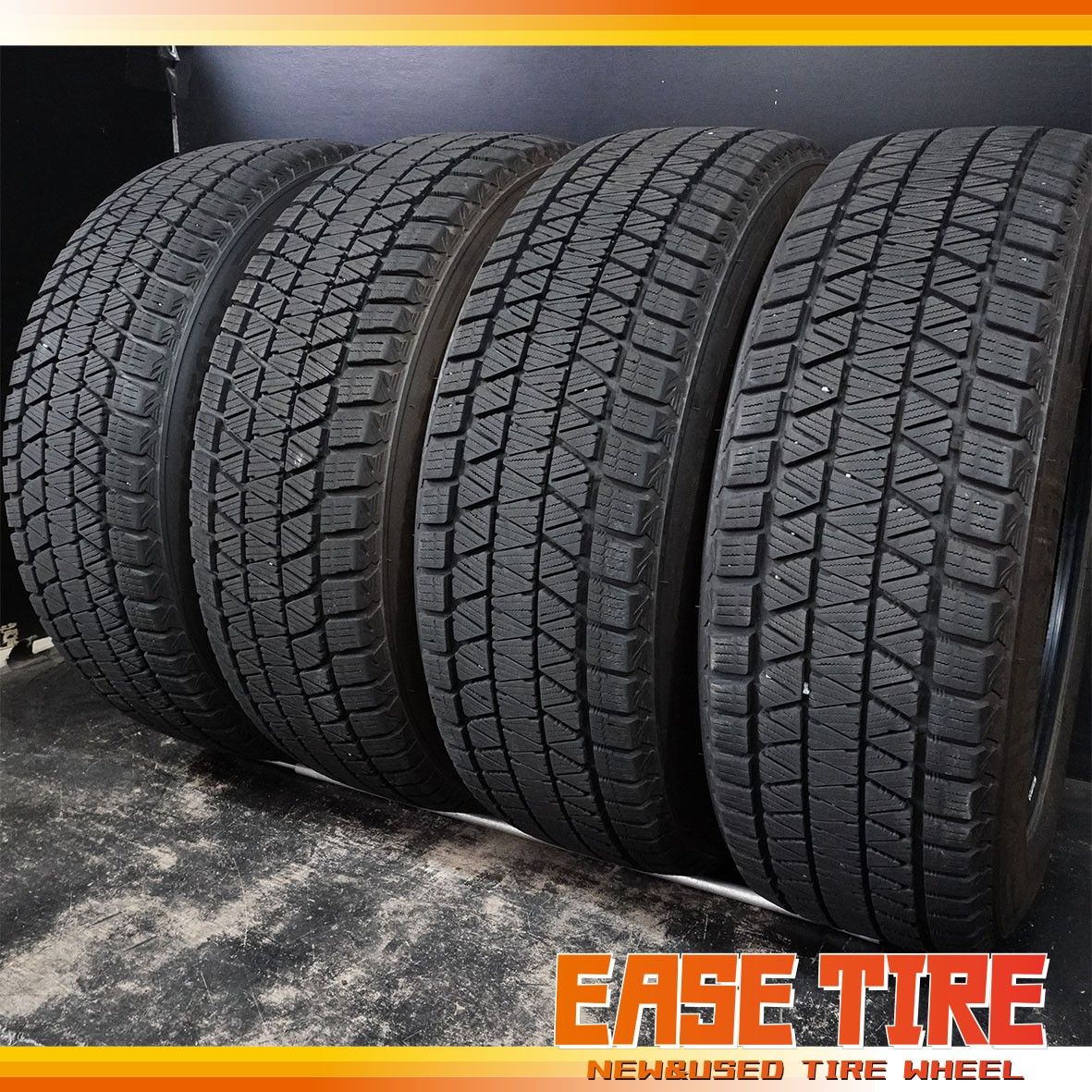 22年製 バリ山 ブリヂストン BLIZZAK DM-V3 225/60R18 4本 