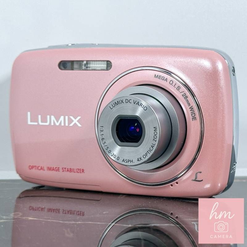 美品】Panasonic LUMIX DMC-S1 ピンク コンパクトデジタルカメラ 1210 