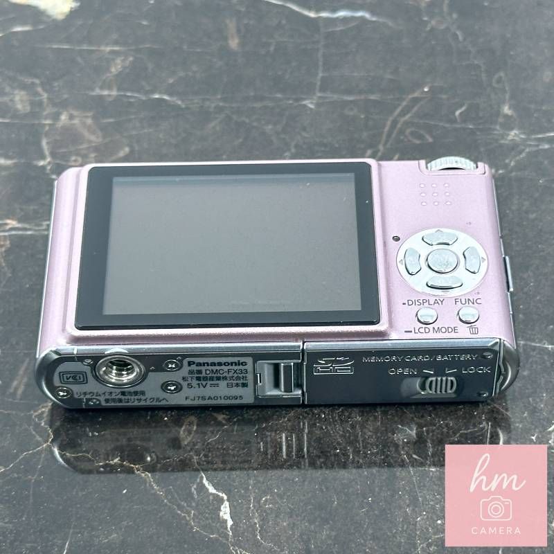 パナソニック Panasonic LUMIX DMC-FX33 カクテルピンク コンパクト