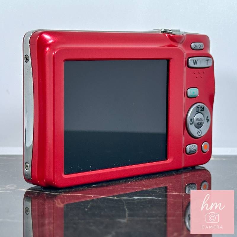 美品】FUJIFILM FinePix JX600 レッド コンパクトデジタルカメラ 1400 