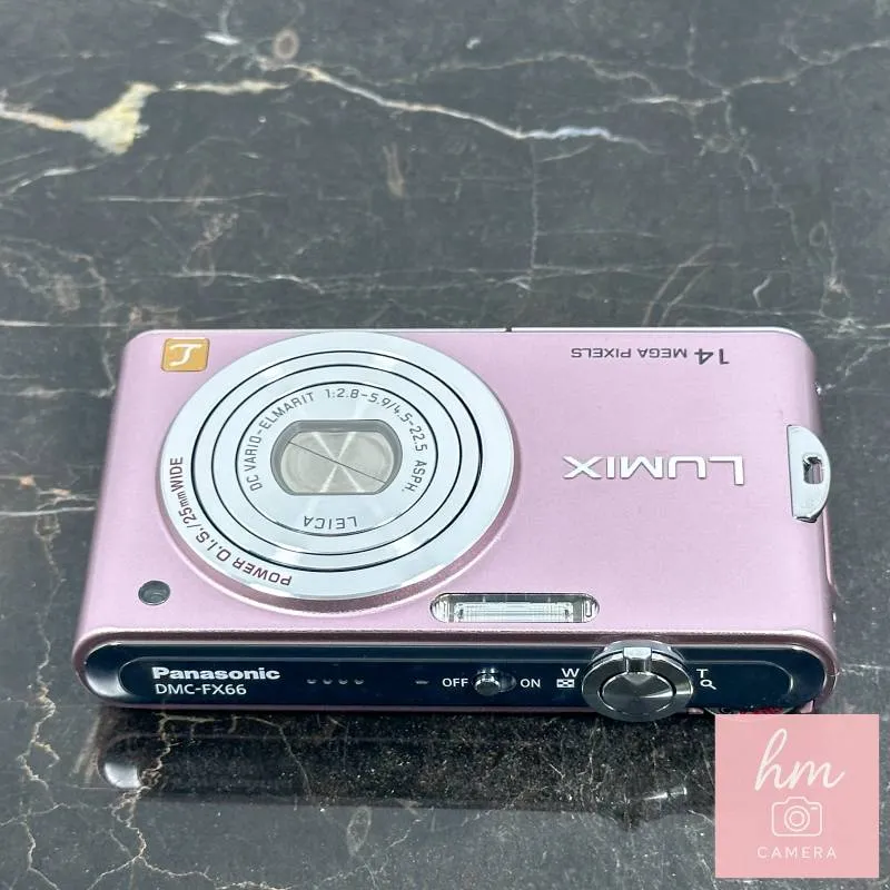 Good Condition] Panasonic LUMIX DMC-FX66 Sweet Pink Compact