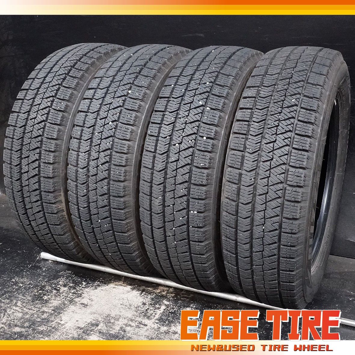 21年製 バリ山 ブリヂストン BLIZZAK VRX2 155/65R13 4本 スタッドレス 