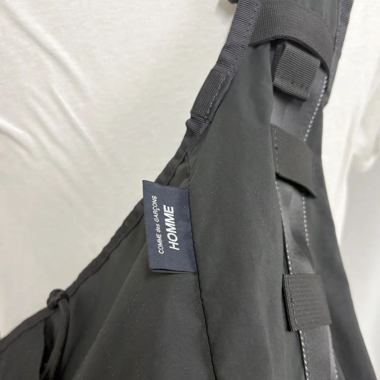 COMME DES GARCONS HOMME BRIEFING ナイロンショルダーバッグ ブラック 