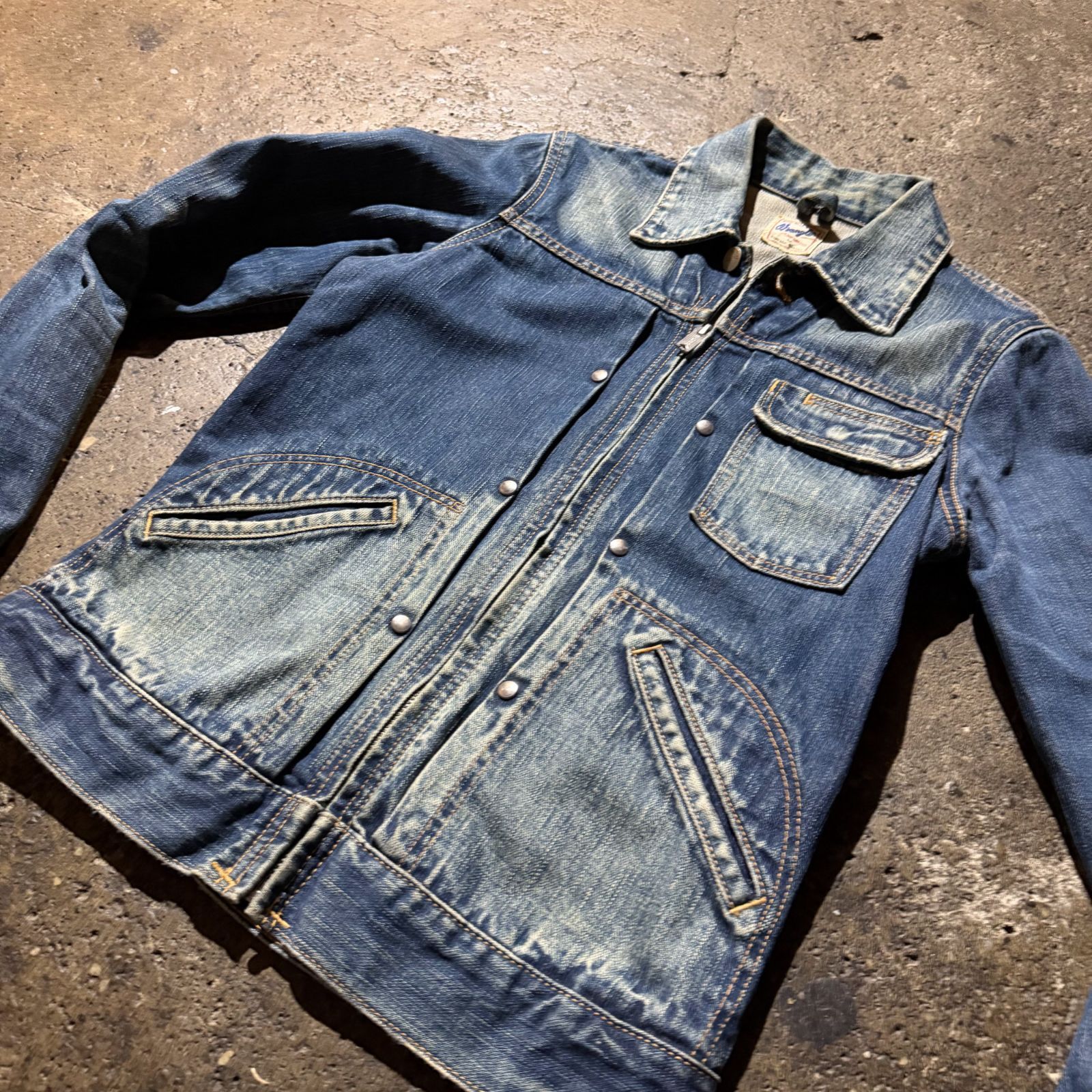 Wrangler x UNITED ARROWS x 野口強 別注 11MJZ ジップアップ ユーズド