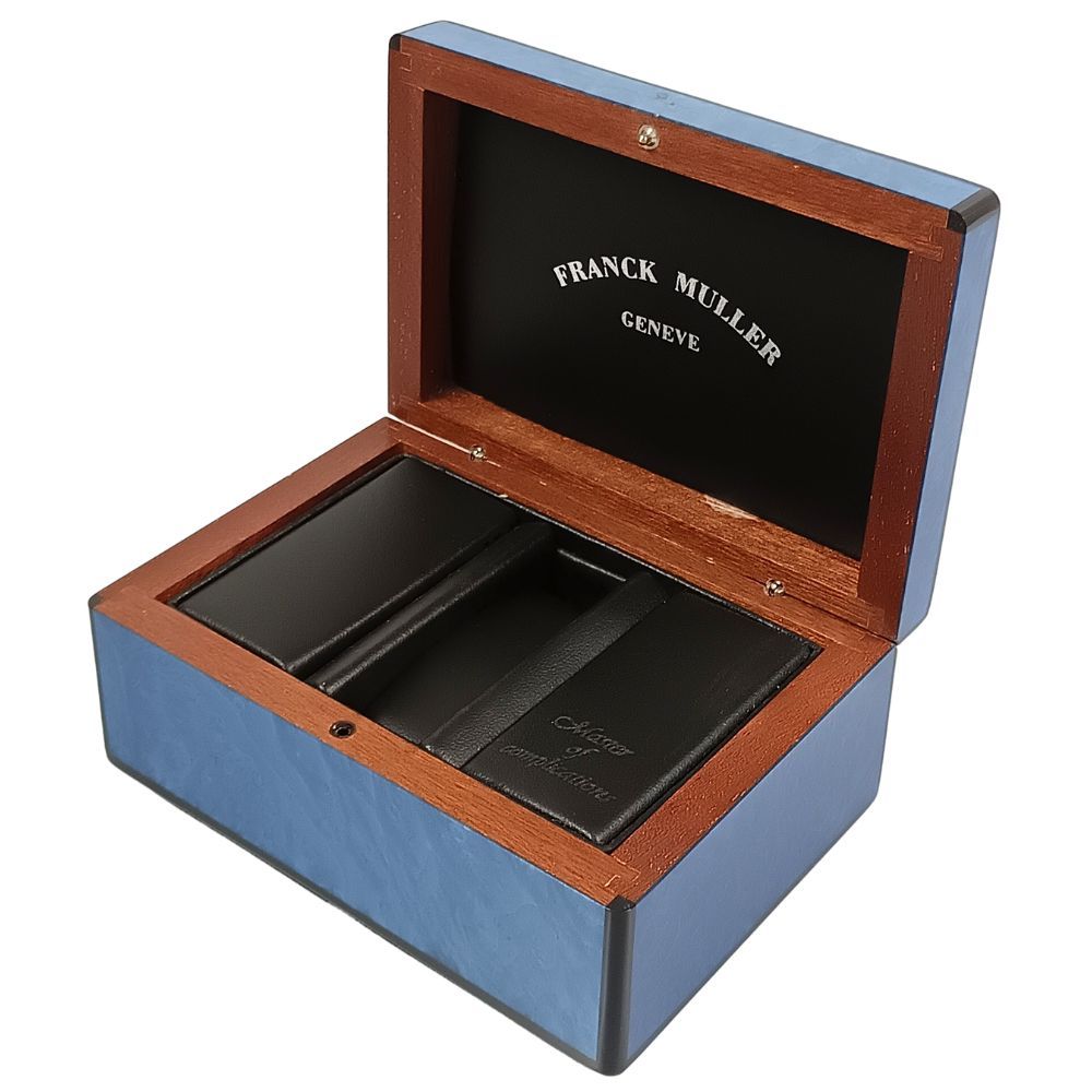 FRANCK MULLER フランクミュラー 時計用ケース 空き箱 保証書 ブルー 