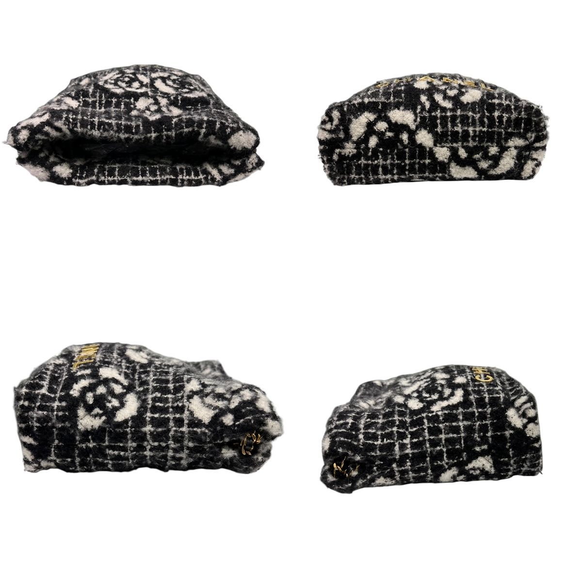 【中古】 CHANEL シャネル シャネル22 カメリアツイード2WAY ショルダーバッグ ココマーク ロゴ ゴールド金具 ウール レディース  24015963 SA 中古】 CHANEL シャネル シャネル22 カメリアツイード2WAY ショルダー