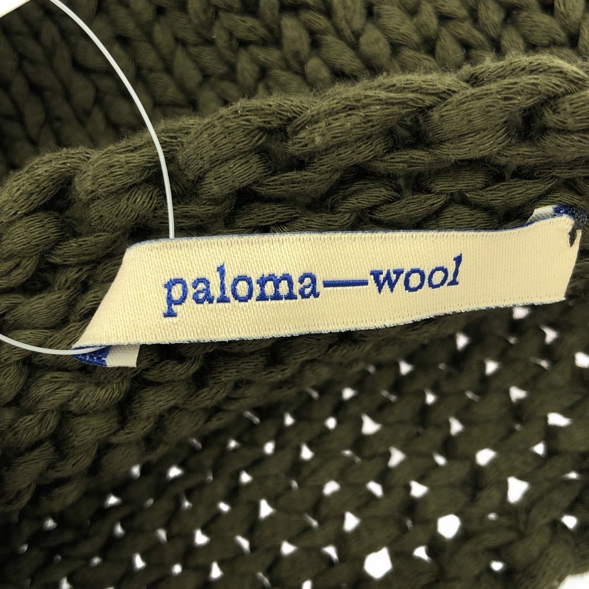 Paloma Wool パロマウール 22SS オーガニックコットンバッグ OJ2206 オリーブグリーン Paloma Wool パロマウール 22SS オーガニックコットンバッグ OJ2206
