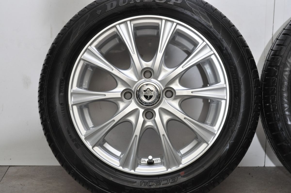 交換用に】ジョーカー 14in 4.5J +45 PCD100 ダンロップ エナセーブ 