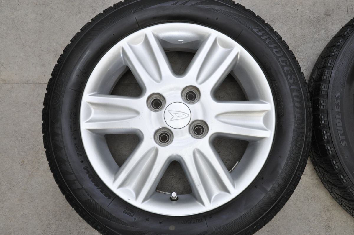 交換用に】ダイハツ 純正 14in 4.5J +45 PCD100 ブリヂストン 