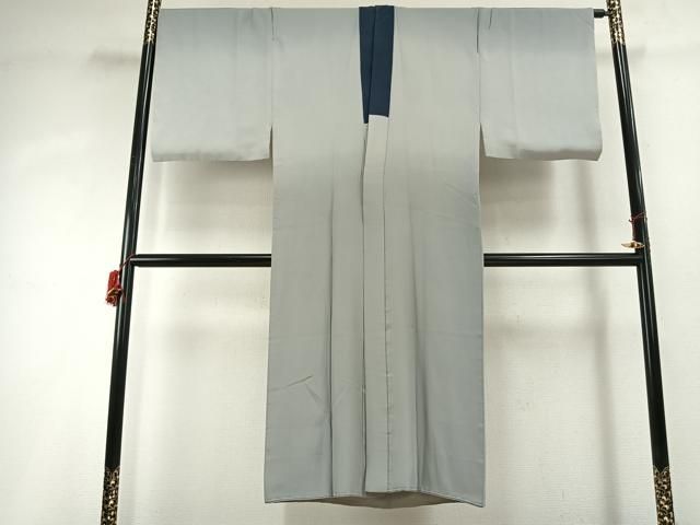 平和屋着物●男性 長襦袢 袷 更紗文様 暈し染め 正絹 逸品 AABH4855fy