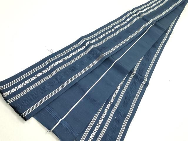 平和屋着物●男性　本場筑前博多織　角帯　献上　正絹　逸品　DABE1442op メンズ 平和屋着物○男性 本場筑前博多織 角帯 献上 正絹 逸品 DABE1442op